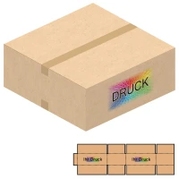 570x570x230 mm zweiwellige Kartons mit Digitaldruck