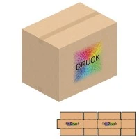 650x450x500 mm einwellige Kartons A2+ mit Digitaldruck