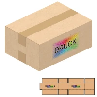 292x207x124 mm zweiwellige Kartons mit Digitaldruck