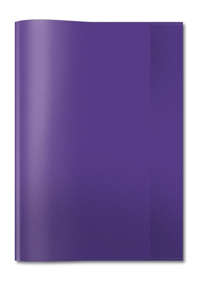 HERMA 7496 2500x Heftschoner PP A4 transparent/violett