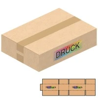 342x242x84 mm zweiwellige Kartons mit Digitaldruck