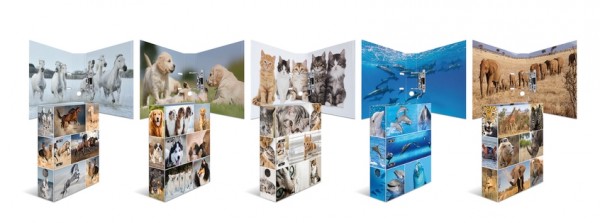 HERMA 7164 10x Motiv-Ordner A4 A4 Animals - Pferde