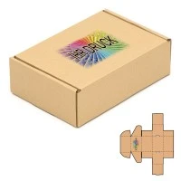 240x170x75 mm einwellige Faltschachtel mit Digitaldruck