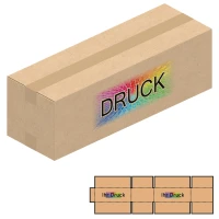 1186x386x372 mm zweiwellige Kartons mit Digitaldruck