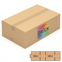 520x330x180 mm einwellige Kartons mit Digitaldruck