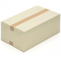 Graspapier-Karton Faltkarton 500 x 300 x 200 mm aus Graspapier