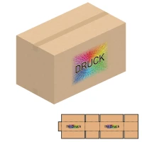700x400x300-400 mm zweiwellige Kartons mit Digitaldruck