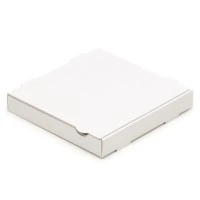260x260x40 mm Pizzakarton Francia unbedruckt, weiß