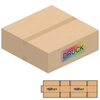 546x546x182 mm zweiwellige Kartons mit Digitaldruck