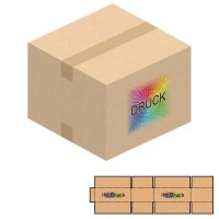 394x394x288 mm einwellige Kartons mit Digitaldruck