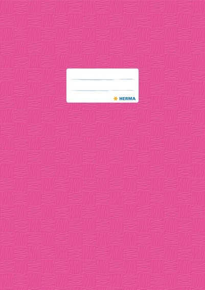 HERMA 7452 2500x Heftschoner PP A4 gedeckt/pink