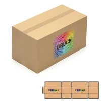 575x300x300 mm einwellige Kartons mit Digitaldruck