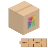 450x450x450 mm einwellige Kartons mit Digitaldruck