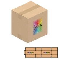 230x210x240 mm einwellige Kartons mit Digitaldruck