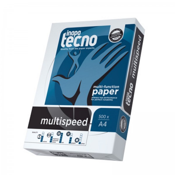 2500 Blatt Kopierpapier INAPA Multispeed DIN A4 weiß 75 g / m²
