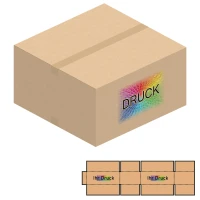 644x629x338 mm einwellige Kartons mit Digitaldruck