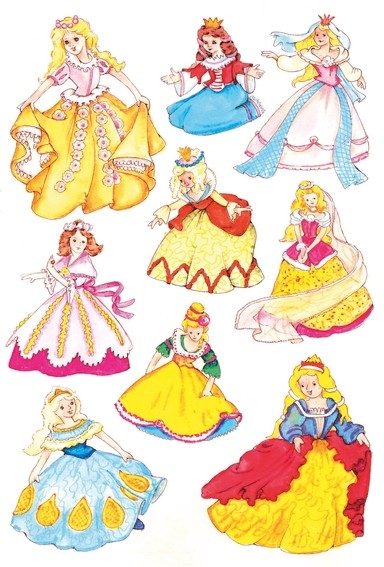 HERMA 3461 10x Sticker DECOR Prinzessin