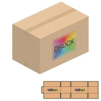 590x360x360 mm zweiwellige Kartons mit Digitaldruck