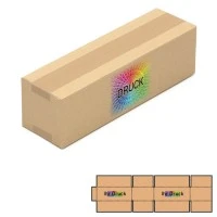 350x100x100 mm einwellige Kartons mit Digitaldruck