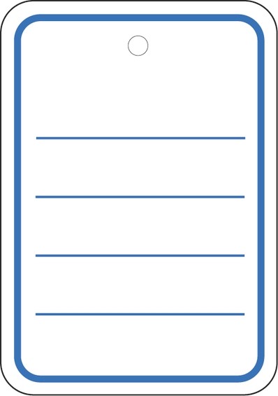HERMA 6810 Stückwarenanhänger 42x60 mm gelocht ohne Faden 1000 S