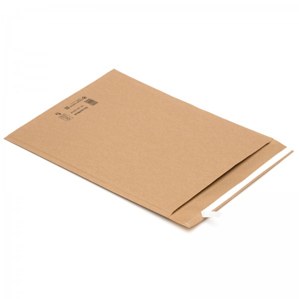 Papierpolstertaschen Versandtaschen Papierpolsterung H 270 x 355 mm braun