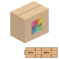 600x400x500 mm einwellige Kartons mit Digitaldruck