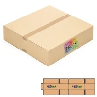 580x580x150 mm einwellige Kartons mit Digitaldruck