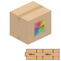 300x250x250 mm einwellige Kartons mit Digitaldruck