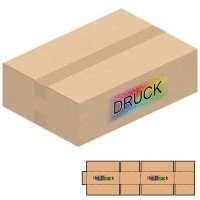396x273x120 mm zweiwellige Kartons mit Digitaldruck