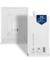 200x B2 Luftpolstertaschen 140x225 mm weiß