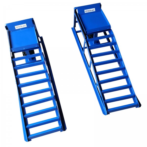 Midori Auffahrrampe mit Wagenheber Tragkraft je Rampe 2T