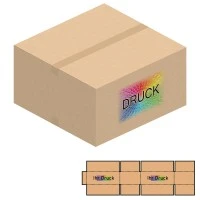 640x625x330 mm zweiwellige Kartons mit Digitaldruck